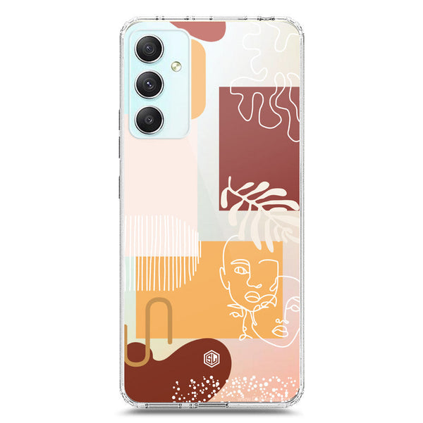 Aesthetic Modern Art Series - Design 3 - Soft Phone Case - Crystal Clear Case - Samsung Galaxy A34 5G