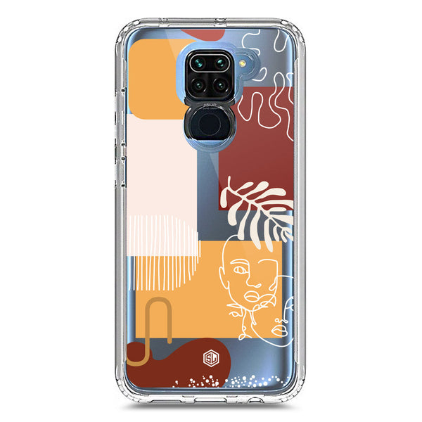 Aesthetic Modern Art Series - Design 3 - Soft Phone Case - Crystal Clear Case - Xiaomi Redmi 10X 4G