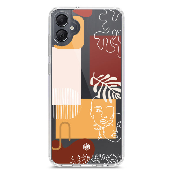 Aesthetic Modern Art Series - Design 3 - Soft Phone Case - Crystal Clear Case - Samsung Galaxy A05