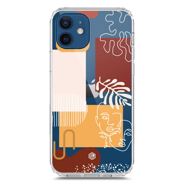 Aesthetic Modern Art Series - Design 3 - Soft Phone Case - Crystal Clear Case - iPhone 11