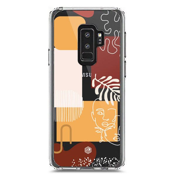 Aesthetic Modern Art Series - Design 3 - Soft Phone Case - Crystal Clear Case - Samsung Galaxy S9 Plus