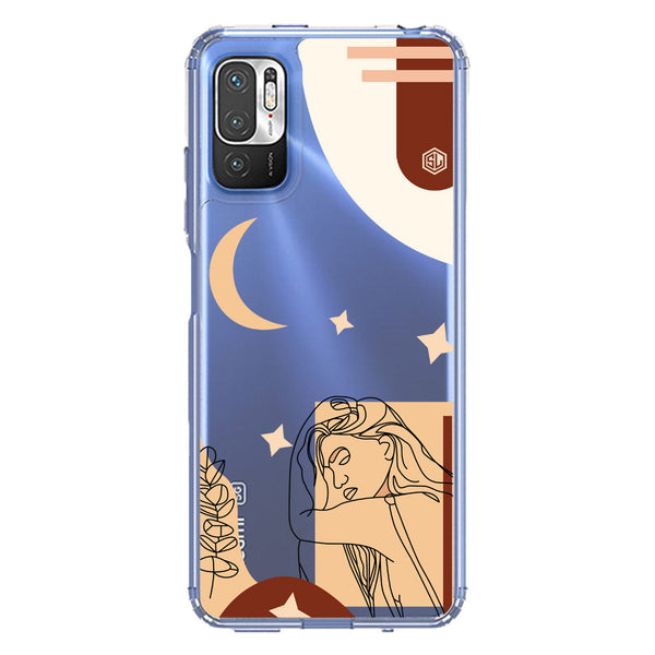 Aesthetic Modern Art Series - Design 4 - Soft Phone Case - Crystal Clear Case - Xiaomi Redmi Note 10 5G