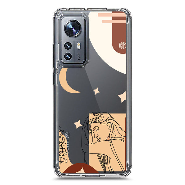 Aesthetic Modern Art Series - Design 4 - Soft Phone Case - Crystal Clear Case - Xiaomi 12