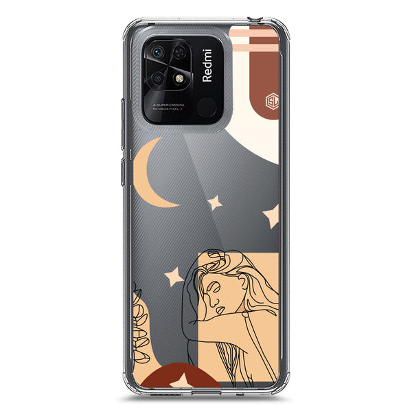 Aesthetic Modern Art Series - Design 4 - Soft Phone Case - Crystal Clear Case - Xiaomi Redmi 10C