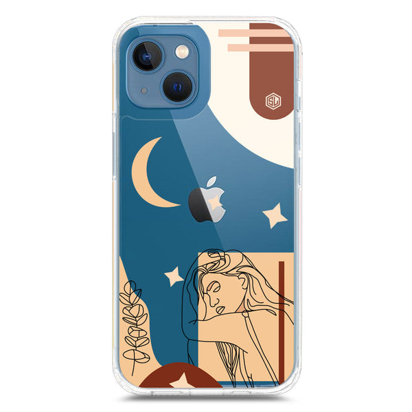 Aesthetic Modern Art Series - Design 4 - Soft Phone Case - Crystal Clear Case - iPhone 13