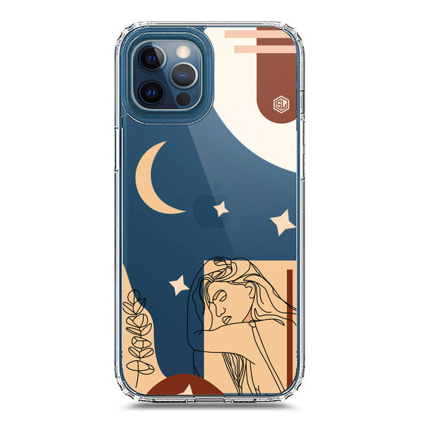 Aesthetic Modern Art Series - Design 4 - Soft Phone Case - Crystal Clear Case - iPhone 12 Pro Max