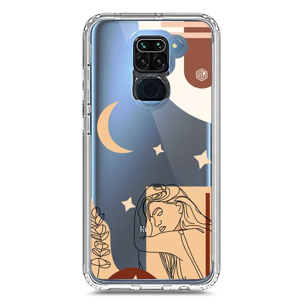 Aesthetic Modern Art Series - Design 4 - Soft Phone Case - Crystal Clear Case - Xiaomi Redmi 10X 4G