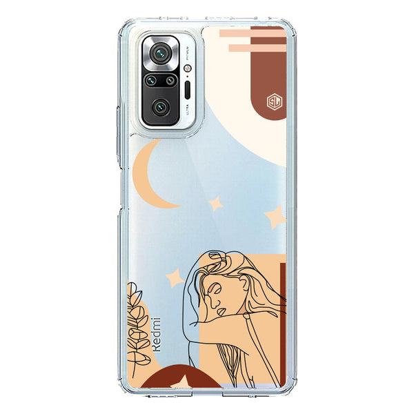 Aesthetic Modern Art Series - Design 4 - Soft Phone Case - Crystal Clear Case - Xiaomi Redmi Note 10 Pro Max
