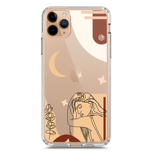 Aesthetic Modern Art Series - Design 4 - Soft Phone Case - Crystal Clear Case - iPhone 11 Pro Max