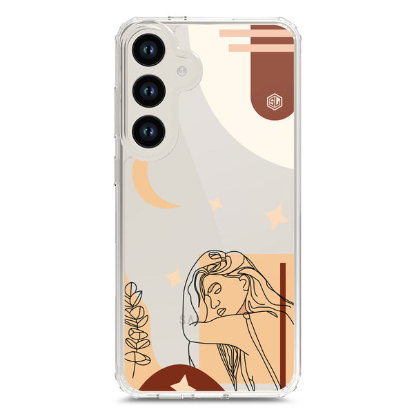 Aesthetic Modern Art Series - Design 4 - Soft Phone Case - Crystal Clear Case - Samsung Galaxy S24 Plus