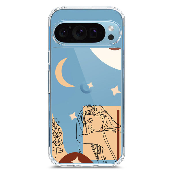 Aesthetic Modern Art Series - Design 4 - Soft Phone Case - Crystal Clear Case - Google Pixel 9