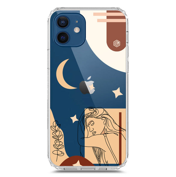 Aesthetic Modern Art Series - Design 4 - Soft Phone Case - Crystal Clear Case - iPhone 11