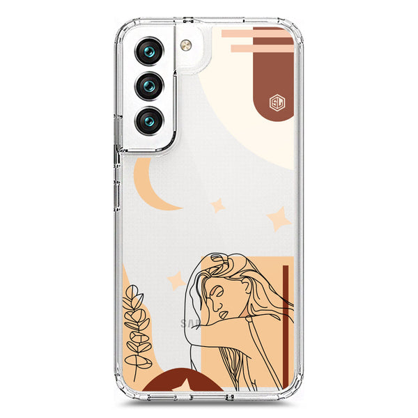 Aesthetic Modern Art Series - Design 4 - Soft Phone Case - Crystal Clear Case - Samsung Galaxy S22 5G