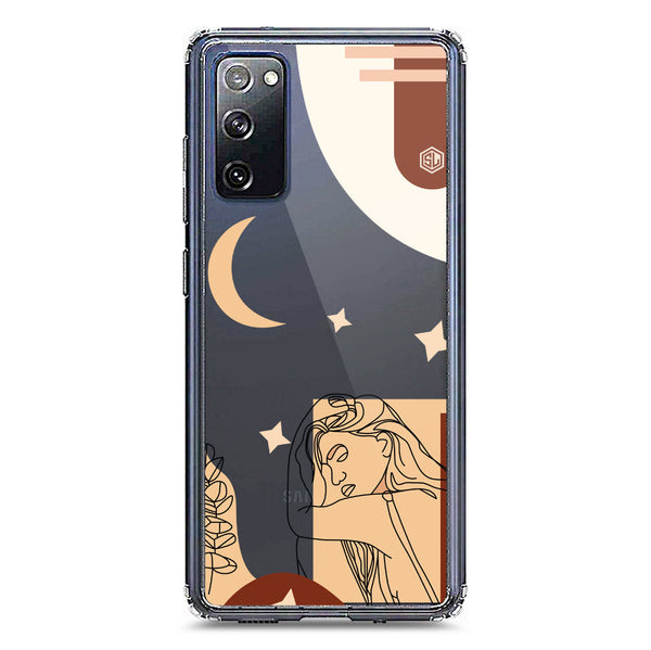 Aesthetic Modern Art Series - Design 4 - Soft Phone Case - Crystal Clear Case - Samsung Galaxy S20 FE