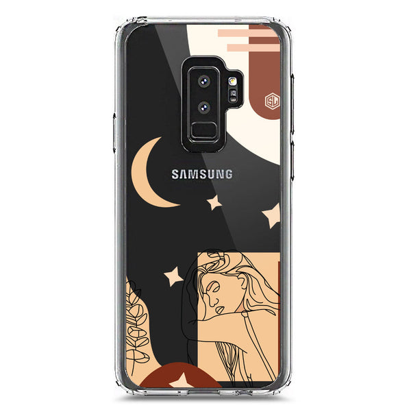 Aesthetic Modern Art Series - Design 4 - Soft Phone Case - Crystal Clear Case - Samsung Galaxy S9 Plus