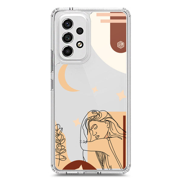 Aesthetic Modern Art Series - Design 4 - Soft Phone Case - Crystal Clear Case - Samsung Galaxy A53 5G