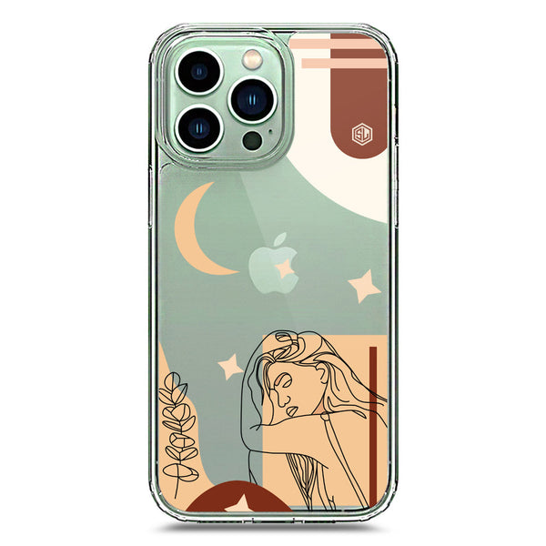 Aesthetic Modern Art Series - Design 4 - Soft Phone Case - Crystal Clear Case - iPhone 14 Pro Max