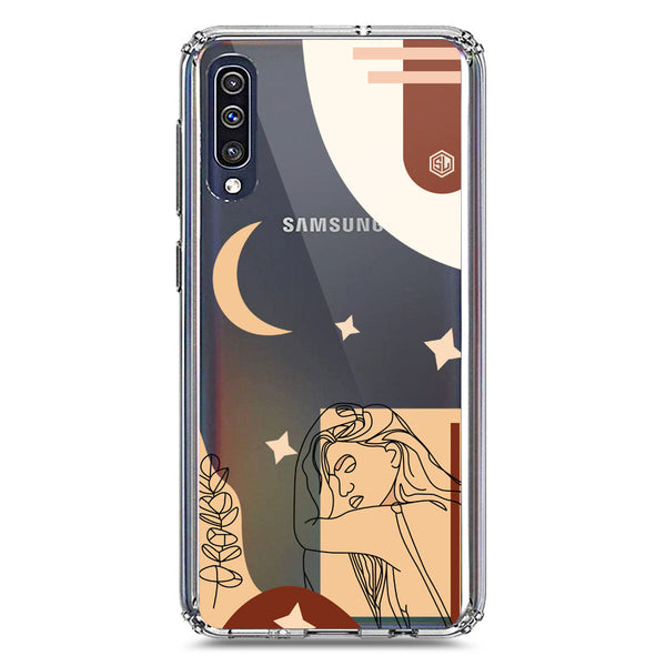 Aesthetic Modern Art Series - Design 4 - Soft Phone Case - Crystal Clear Case - Samsung Galaxy A30s