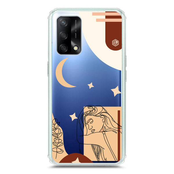 Aesthetic Modern Art Series - Design 4 - Soft Phone Case - Crystal Clear Case - Oppo F19s