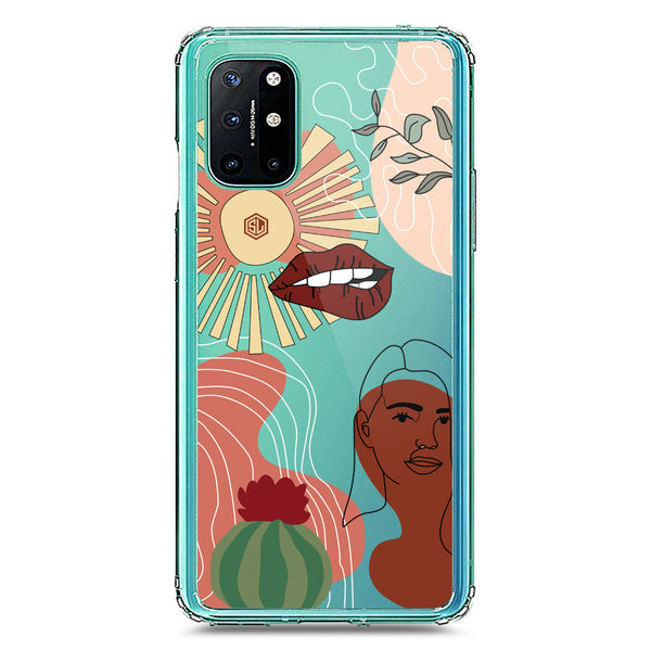 Aesthetic Modern Art Series - Design 5 - Soft Phone Case - Crystal Clear Case - OnePlus 8T