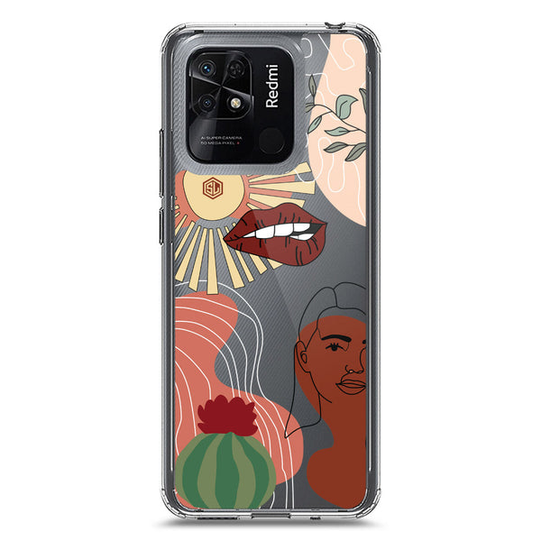Aesthetic Modern Art Series - Design 5 - Soft Phone Case - Crystal Clear Case - Xiaomi Redmi 10C