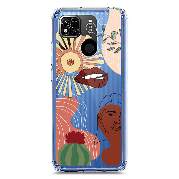 Aesthetic Modern Art Series - Design 5 - Soft Phone Case - Crystal Clear Case - Xiaomi Redmi 10A