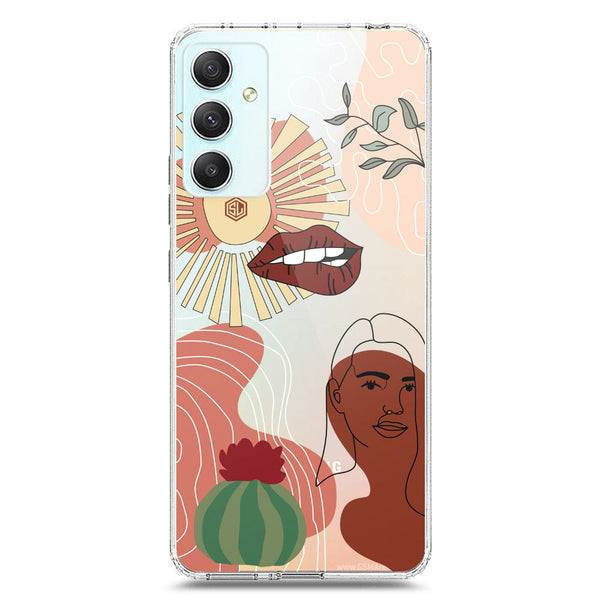 Aesthetic Modern Art Series - Design 5 - Soft Phone Case - Crystal Clear Case - Samsung Galaxy A34 5G