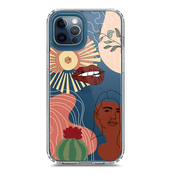 Aesthetic Modern Art Series - Design 5 - Soft Phone Case - Crystal Clear Case - iPhone 12 Pro Max