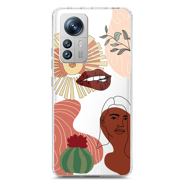 Aesthetic Modern Art Series - Design 5 - Soft Phone Case - Crystal Clear Case - Xiaomi 12S Pro