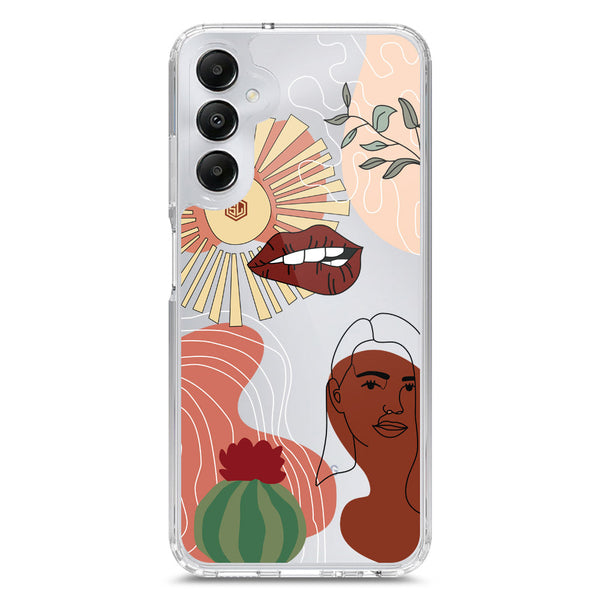 Aesthetic Modern Art Series - Design 5 - Soft Phone Case - Crystal Clear Case - Samsung Galaxy A05s
