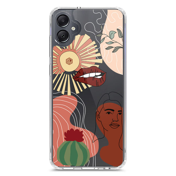 Aesthetic Modern Art Series - Design 5 - Soft Phone Case - Crystal Clear Case - Samsung Galaxy A05