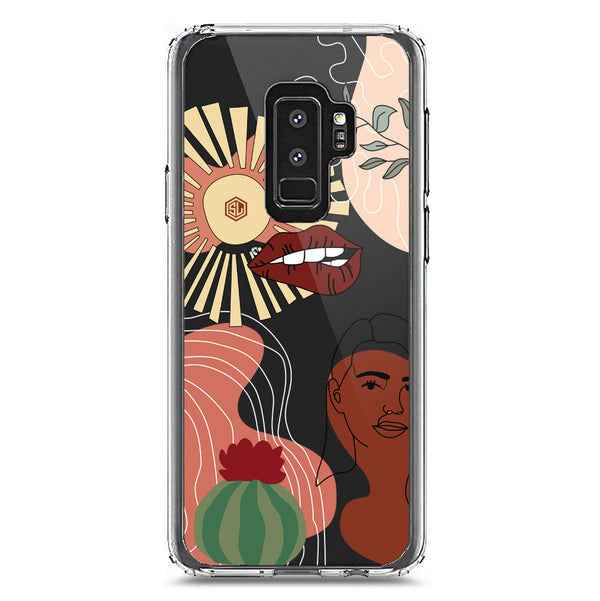 Aesthetic Modern Art Series - Design 5 - Soft Phone Case - Crystal Clear Case - Samsung Galaxy S9 Plus