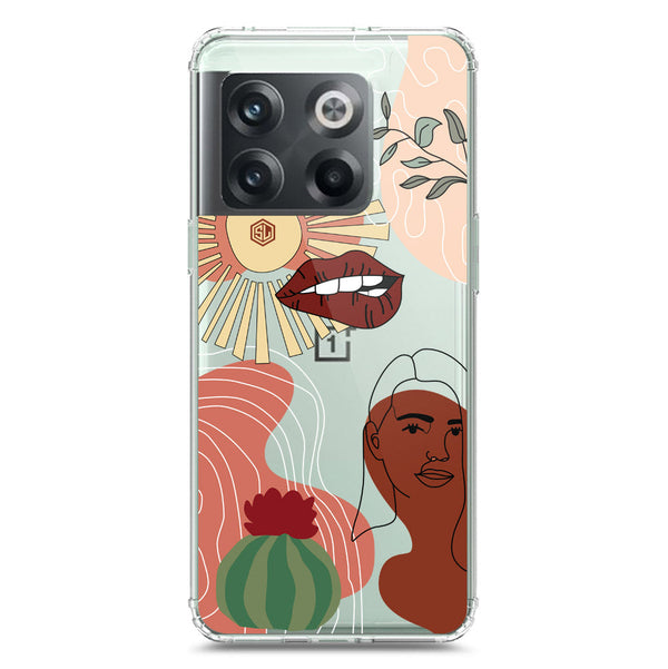 Aesthetic Modern Art Series - Design 5 - Soft Phone Case - Crystal Clear Case - OnePlus 10T