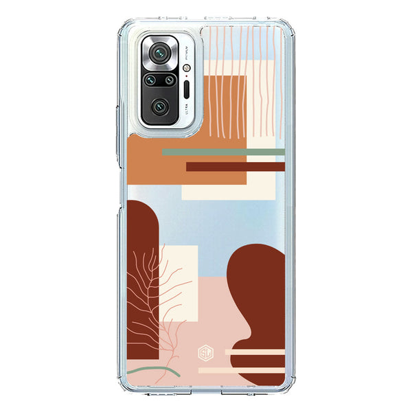 Aesthetic Modern Art Series - Design 6 - Soft Phone Case - Crystal Clear Case - Xiaomi Redmi Note 10 Pro 4G