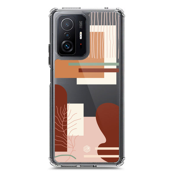 Aesthetic Modern Art Series - Design 6 - Soft Phone Case - Crystal Clear Case - Xiaomi 11T Pro