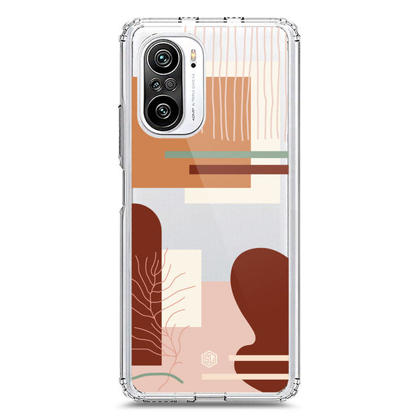 Aesthetic Modern Art Series - Design 6 - Soft Phone Case - Crystal Clear Case - Xiaomi Poco F3