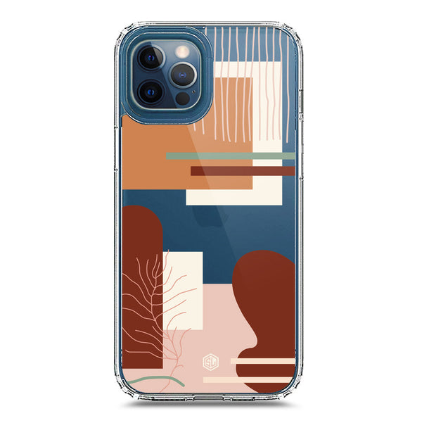 Aesthetic Modern Art Series - Design 6 - Soft Phone Case - Crystal Clear Case - iPhone 12 Pro Max