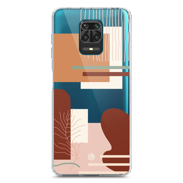 Aesthetic Modern Art Series - Design 6 - Soft Phone Case - Crystal Clear Case - Xiaomi Redmi Note 9S