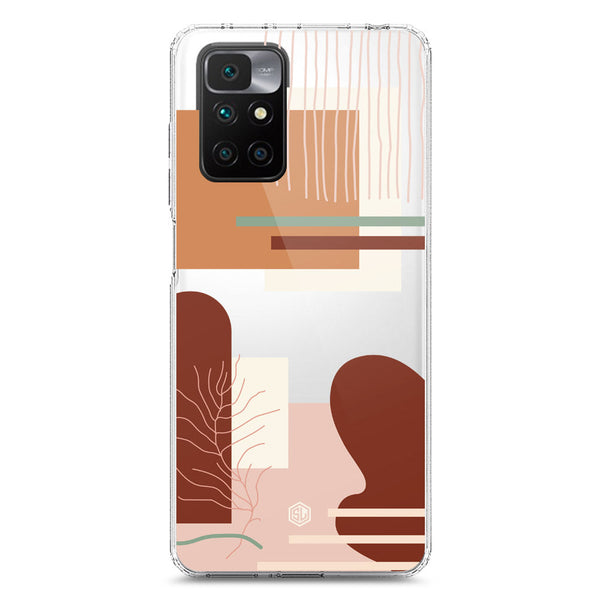 Aesthetic Modern Art Series - Design 6 - Soft Phone Case - Crystal Clear Case - Xiaomi Redmi 10