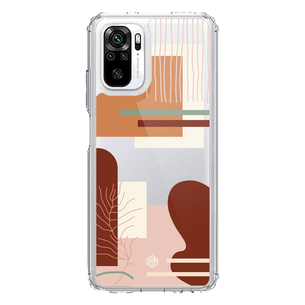 Aesthetic Modern Art Series - Design 6 - Soft Phone Case - Crystal Clear Case - Xiaomi Redmi Note 10S