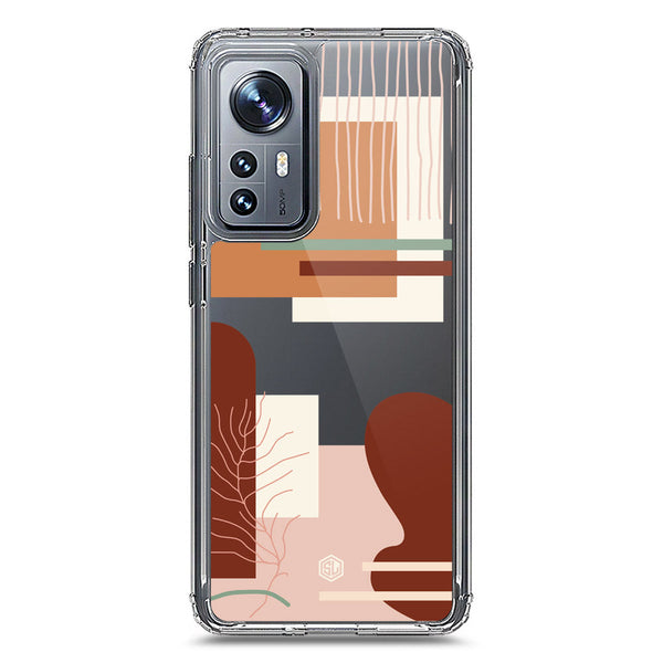 Aesthetic Modern Art Series - Design 6 - Soft Phone Case - Crystal Clear Case - Xiaomi 12S