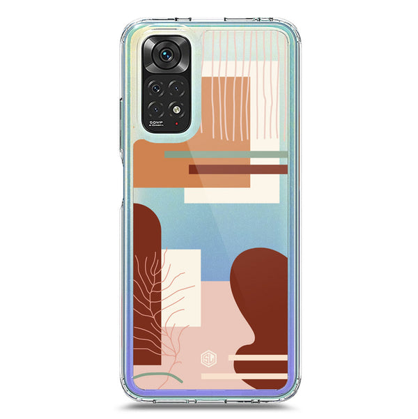 Aesthetic Modern Art Series - Design 6 - Soft Phone Case - Crystal Clear Case - Xiaomi Redmi Note 11S