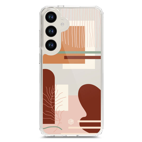 Aesthetic Modern Art Series - Design 6 - Soft Phone Case - Crystal Clear Case - Samsung Galaxy S24