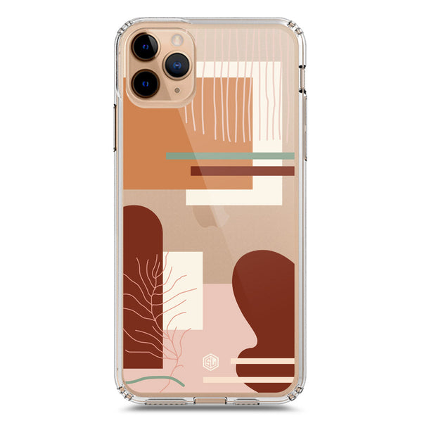 Aesthetic Modern Art Series - Design 6 - Soft Phone Case - Crystal Clear Case - iPhone 11 Pro