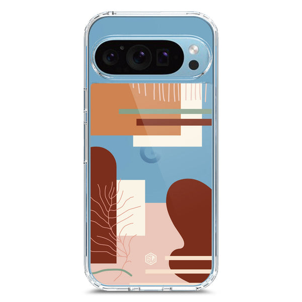 Aesthetic Modern Art Series - Design 6 - Soft Phone Case - Crystal Clear Case - Google Pixel 9