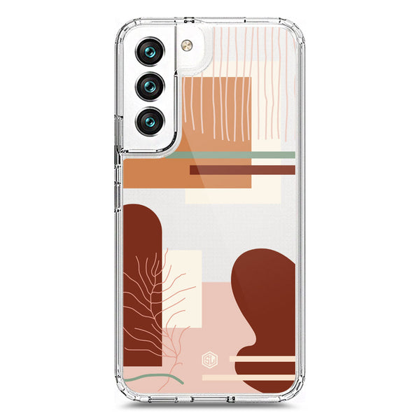 Aesthetic Modern Art Series - Design 6 - Soft Phone Case - Crystal Clear Case - Samsung Galaxy S22 5G