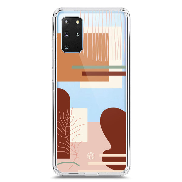 Aesthetic Modern Art Series - Design 6 - Soft Phone Case - Crystal Clear Case - Samsung Galaxy S20 Plus