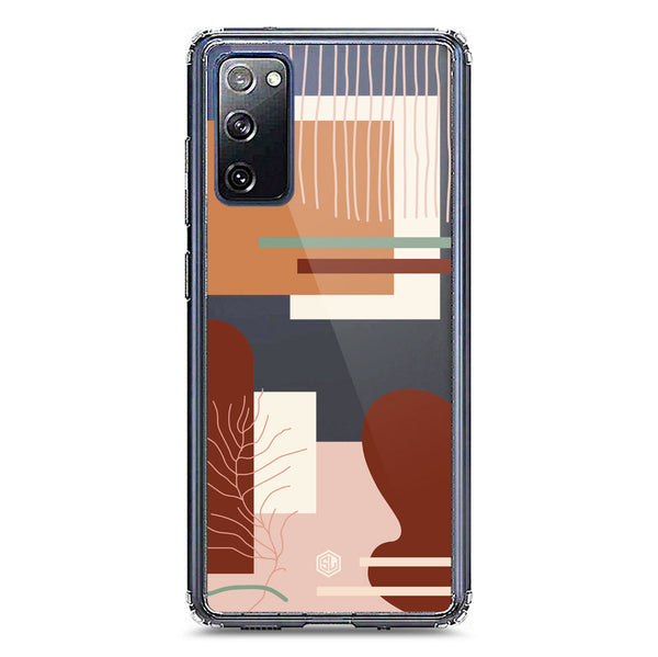 Aesthetic Modern Art Series - Design 6 - Soft Phone Case - Crystal Clear Case - Samsung Galaxy S20 FE