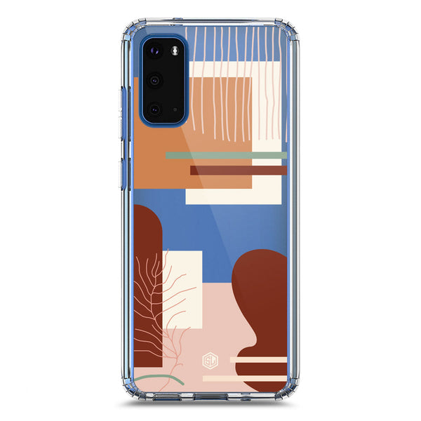 Aesthetic Modern Art Series - Design 6 - Soft Phone Case - Crystal Clear Case - Samsung Galaxy S20