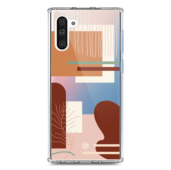 Aesthetic Modern Art Series - Design 6 - Soft Phone Case - Crystal Clear Case - Samsung Galaxy Note 10